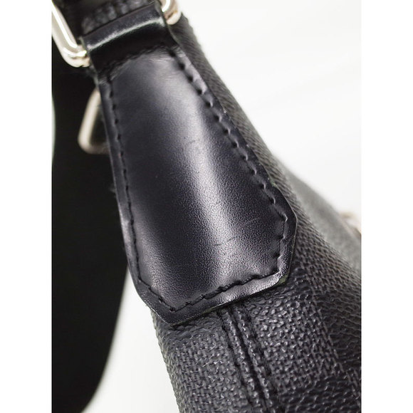 Louis Vuitton Bag Black Shoulder Graphite PM Mick Damier - Picture 8 of 8